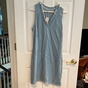 Tommy Bahama Light Blue Denim dress
